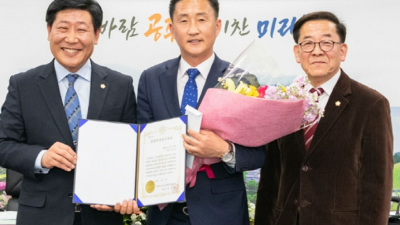 임달희 공주시의원, 충남의정봉사대상 수상