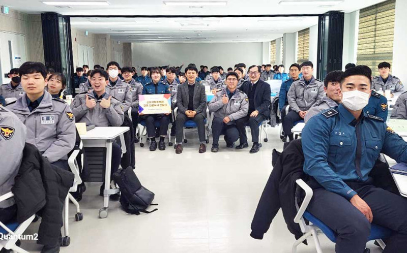 신임 경찰공무원들