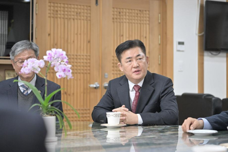 공주시 신임 부시장 공주시의회 방문