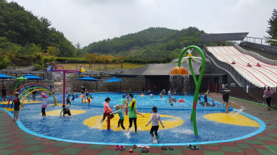사계절썰매장･물놀이장 본격 개장…8월말까지 운영