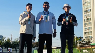 공주시청 직장운동경기부, 전국체전서 금메달‧은메달 획득