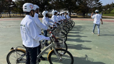 자전거 ‘어르신 안전교육’ 실시
