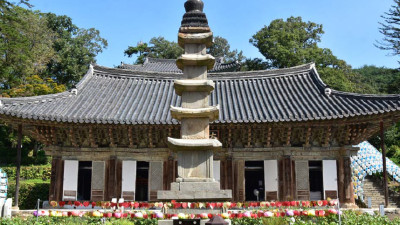 ‘공주 마곡사 오층석탑’ 국보 승격 환영